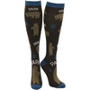 Funny Compression Socks for Dad Hilarious Fathers Day High Socks for Men | Dad Joke , Cool Golf, Sarcastic, Stretchy and Soft(Papa Bear)