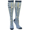 Funny Compression Socks for Dad Hilarious Fathers Day High Socks for Men | Dad Joke , Cool Golf, Sarcastic, Stretchy and Soft(Part Time Hooker)