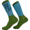 Funny Golf Socks for Men Vintage Sports Crews for Guys with Hilarious Jokes | Funny Graphic Socks, Dad Joke Sock, Cool Golf Sock, Stretchy and Soft, Novelty Socks(Hole is My Goal)