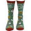 Funny Golf Socks for Men Vintage Sports Crews for Guys with Hilarious Jokes | Funny Graphic Socks, Dad Joke Sock, Cool Golf Sock, Stretchy and Soft, Novelty Socks(Fore O Clock)