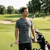 Mens I Like Big Putts and I Cannot Lie T Shirt Funny Golf Sports Graphic Novelty Tee(Dark Heather Grey)