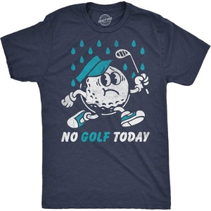 Mens Funny T Shirts No Golf Today Sarcastic Golfer Tee for Men | Funny T Shirts, Graphic Apparel for Men, Cool Golf Short Sleeve, Soft Cotton Blend, Novelty Tees for Guys