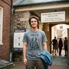 Mens Can I Be Frank with You T Shirt Funny Benjamin Franklin USA Tee(Dark Heather Grey)
