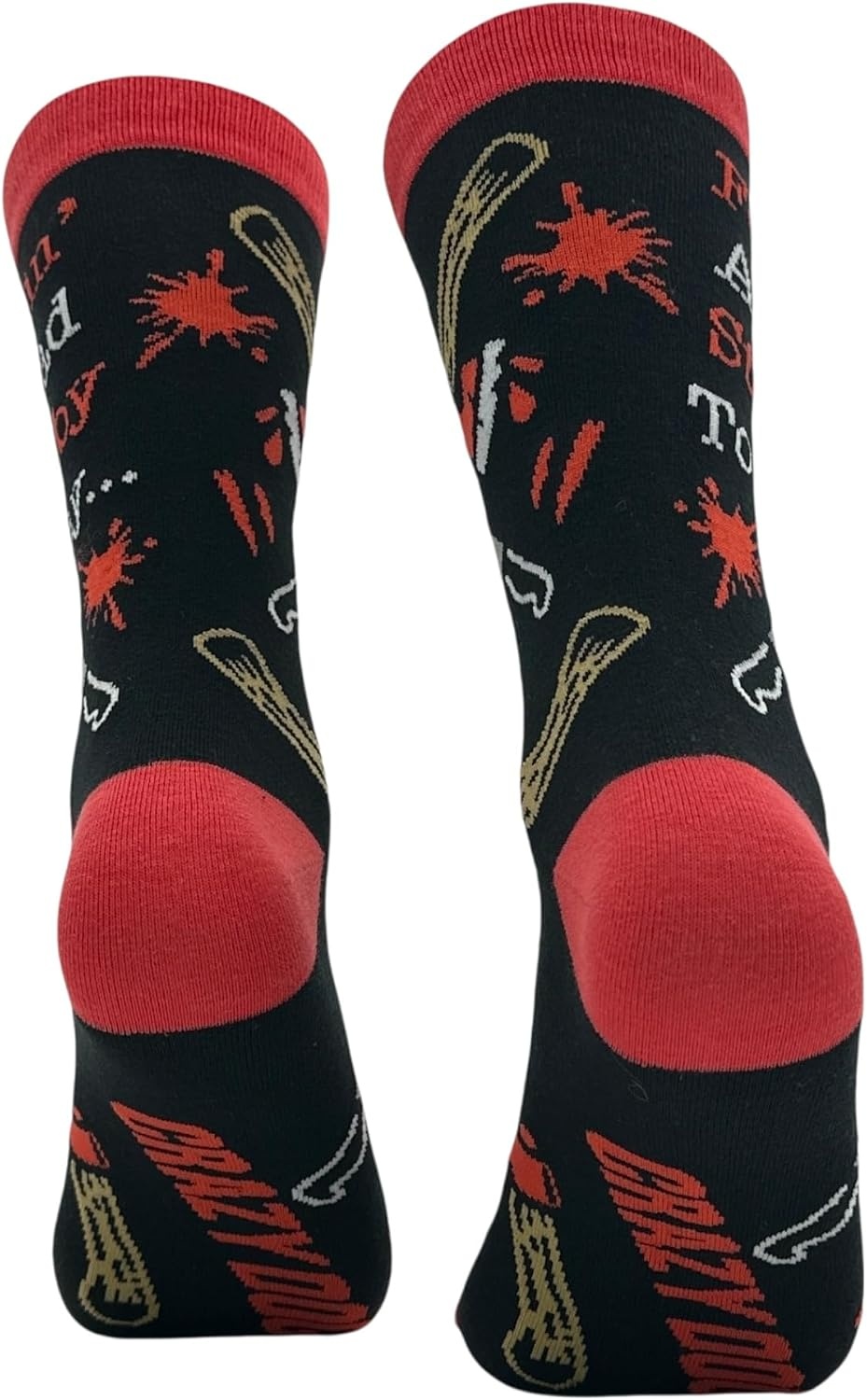 image:imageWomens Feeling A Tad Stabby Today Socks Funny Knife Footwear Funny Graphic Socks Halloween Sock Cool Sock Stretchy and Soft Novelty Socks