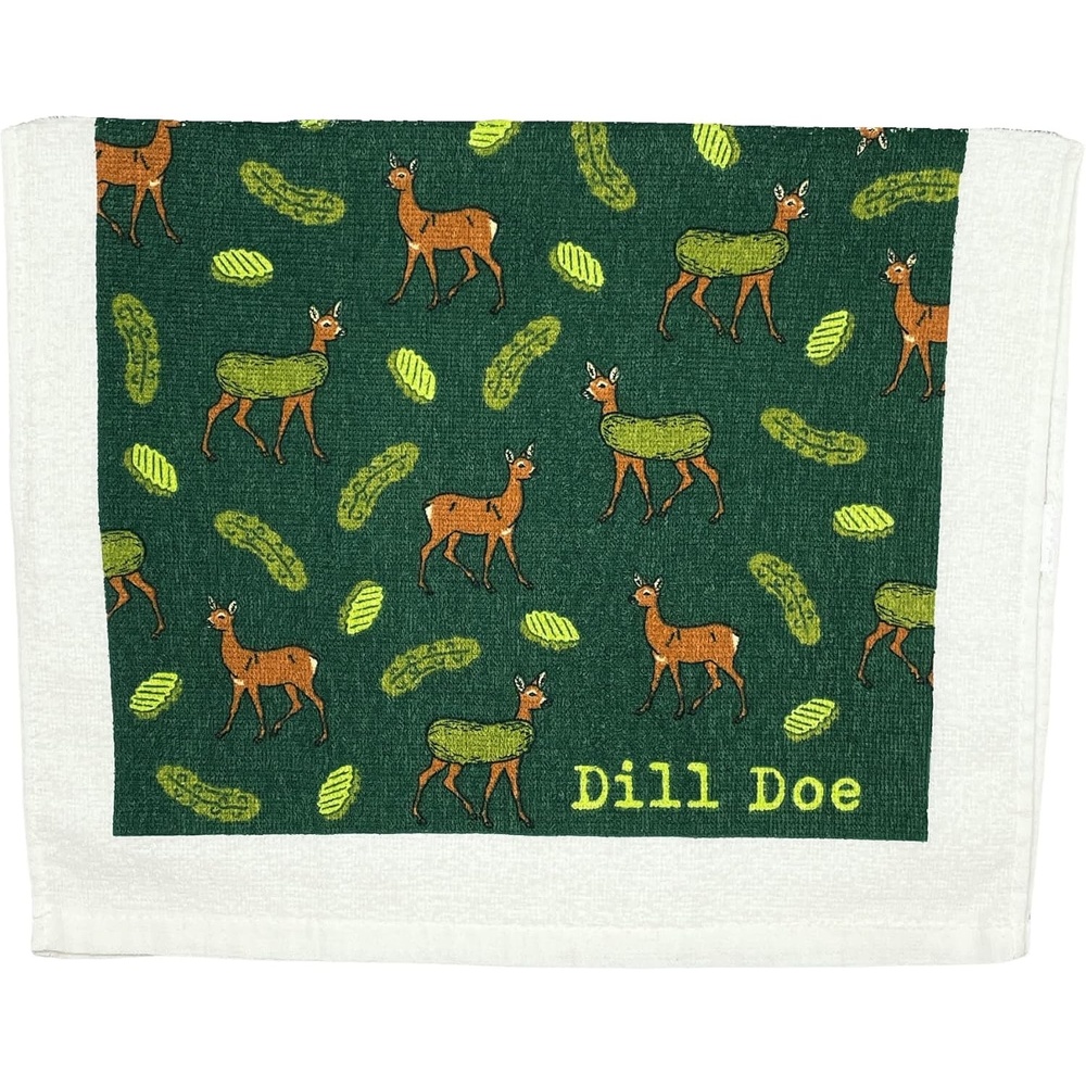 image:imageCrazy Dog TShirts Always Wash Your Balls Funny Clean Golf Ball Tea Towel Cute Dish Towel Absorbent Funny Kitchen Towels Dad Joke Cool Golf Novelty Kitchen TowelsDill Doe