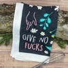 Crazy Dog T-Shirts Always Wash Your Balls Funny Clean Golf Ball Tea Towel | Cute Dish Towel, Absorbent, Funny Kitchen Towels, Dad Joke , Cool Golf, Novelty Kitchen Towels(Take No Shit)