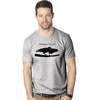 Mens Funny Animal Shirts Crazy Polar Bear Goat Flip Squirrel Hunter and Crow Animal Graphic Tees | Funny T Shirts, Graphic Apparel for Men, Cool Political Short Sleeve, Soft Cotton Blend, Novelty Tees for Guys(Light Heather Grey – Attempted Murder)