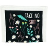 Crazy Dog T-Shirts Always Wash Your Balls Funny Clean Golf Ball Tea Towel | Cute Dish Towel, Absorbent, Funny Kitchen Towels, Dad Joke , Cool Golf, Novelty Kitchen Towels(Take No Shit)