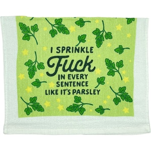 Crazy Dog T-Shirts Always Wash Your Balls Funny Clean Golf Ball Tea Towel | Cute Dish Towel, Absorbent, Funny Kitchen Towels, Dad Joke , Cool Golf, Novelty Kitchen Towels(Sprinkle Fuck)
