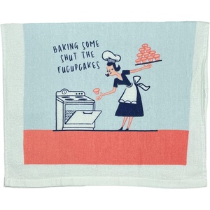 Crazy Dog T-Shirts Always Wash Your Balls Funny Clean Golf Ball Tea Towel | Cute Dish Towel, Absorbent, Funny Kitchen Towels, Dad Joke , Cool Golf, Novelty Kitchen Towels(Fucupcakes)