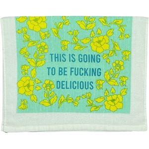 Crazy Dog T-Shirts Always Wash Your Balls Funny Clean Golf Ball Tea Towel | Cute Dish Towel, Absorbent, Funny Kitchen Towels, Dad Joke , Cool Golf, Novelty Kitchen Towels(Fucking Delicious)