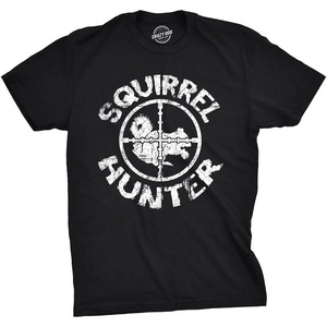 Mens Funny Animal Shirts Crazy Polar Bear Goat Flip Squirrel Hunter and Crow Animal Graphic Tees | Funny T Shirts, Graphic Apparel for Men, Cool Political Short Sleeve, Soft Cotton Blend, Novelty Tees for Guys(Black)