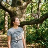 Womens Funny Animal T Shirts Cute and Sarcastic Nature Tees for Women(Light Heather Grey – Distracted)