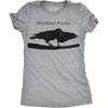 Womens Funny Animal T Shirts Cute and Sarcastic Nature Tees for Women(Light Heather Grey – Attempted Murder)