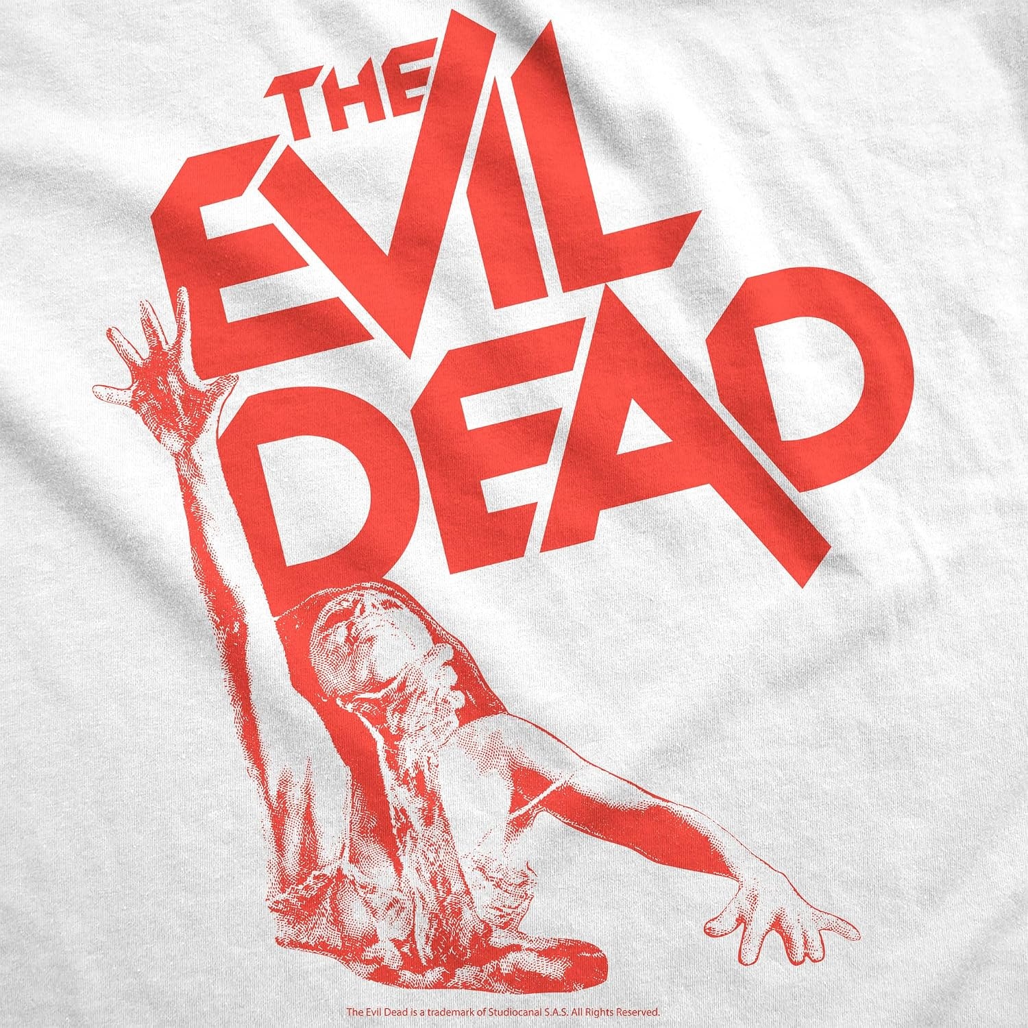 image:imageMens Evil Dead 2 T Shirts Funny Horror Movie Tees for Guys Funny T Shirts Halloween Apparel for Men Cool Movie Short Sleeve Soft Cotton Blend Novelty Tees for GuysHeather Black Evil Dead Choke