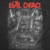 Mens Evil Dead 2 T Shirts Funny Horror Movie Tees for Guys | Funny T Shirts, Halloween Apparel for Men, Cool Movie Short Sleeve, Soft Cotton Blend, Novelty Tees for Guys(Heather Black – Evil Dead Collage)