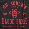 Mens Funny Halloween Shirts Spooky Scary October Tees for Guys | Funny T Shirts, Halloween Apparel for Men, Cool Short Sleeve, Soft Cotton Blend, Novelty Tees for Guys(Heather Black – Dr Acula)