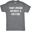 Dark Heather Grey - Scary Enough
