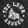 Funny Dad Shirts for Handyman Lawn and Garage Tees for Fathers Day | Mechanic Shirts for Dads, Funny T Shirts, Dad Joke Apparel for Men, Cool Mechanic Short Sleeve, Soft Cotton Blend, Novelty(Heather Black – Lawn Ranger)