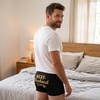 Funnys Boxers for Dad Fathers Day Briefs Graphic Novelty Underwear for Dad | Funny Graphic Boxers, Dad Joke , Cool Dinosaur, Soft Stretchy Cotton Blend for Comfort, Mens Novelty Boxer Briefs(Best Husband Ever)