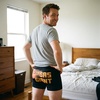 Funnys Boxers for Dad Fathers Day Briefs Graphic Novelty Underwear for Dad | Funny Graphic Boxers, Dad Joke , Cool Dinosaur, Soft Stretchy Cotton Blend for Comfort, Mens Novelty Boxer Briefs(Gas Giant)