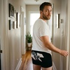 Funnys Boxers for Dad Fathers Day Briefs Graphic Novelty Underwear for Dad | Funny Graphic Boxers, Dad Joke , Cool Dinosaur, Soft Stretchy Cotton Blend for Comfort, Mens Novelty Boxer Briefs(Papa Bear)