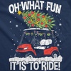Mens Funny T Shirts Oh What Fun It is to Ride Golf Cart Tee for Men | Funny T Shirts, Christmas Apparel for Men, Cool Golf Short Sleeve, Soft Cotton Blend, Novelty Tees for Guys