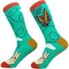 Sarcastic Womens Socks with Funny Sayings and Crazy Language for Girls | Funny Graphic Socks, Graphic Sock, Cool Sarcastic Sock, Stretchy and Soft, Novelty Socks(Flying F)