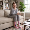Sarcastic Womens Socks with Funny Sayings and Crazy Language for Girls | Funny Graphic Socks, Graphic Sock, Cool Sarcastic Sock, Stretchy and Soft, Novelty Socks(Fancy B)