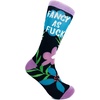 Sarcastic Womens Socks with Funny Sayings and Crazy Language for Girls | Funny Graphic Socks, Graphic Sock, Cool Sarcastic Sock, Stretchy and Soft, Novelty Socks(Fancy as F)