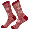 Sarcastic Womens Socks with Funny Sayings and Crazy Language for Girls | Funny Graphic Socks, Graphic Sock, Cool Sarcastic Sock, Stretchy and Soft, Novelty Socks(Give Me Some)