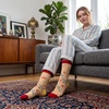 Sarcastic Womens Socks with Funny Sayings and Crazy Language for Girls | Funny Graphic Socks, Graphic Sock, Cool Sarcastic Sock, Stretchy and Soft, Novelty Socks(S is Fed)