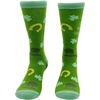 Women’s Prone to Shenanigans Socks Funny St Paddys Day Footwear | Funny Graphic Socks, Saint Patrick’s Day Sock, Cool Sarcastic Sock, Stretchy and Soft, Novelty Socks