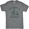 Funny Dad Shirts for Handyman Lawn and Garage Tees for Fathers Day | Mechanic Shirts for Dads, Funny T Shirts, Dad Joke Apparel for Men, Cool Mechanic Short Sleeve, Soft Cotton Blend, Novelty(Dark Heather Grey – Dadurday)