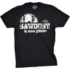 Funny Dad Shirts for Handyman Lawn and Garage Tees for Fathers Day | Mechanic Shirts for Dads, Funny T Shirts, Dad Joke Apparel for Men, Cool Mechanic Short Sleeve, Soft Cotton Blend, Novelty(Heather Black – Sawdust Glitter)