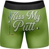 Mens Funny Boxers Kiss My Putt Sarcastic Golf Novelty Underwear for Men | Funny Graphic Boxers, Graphic , Cool Golf, Sarcastic, Soft Stretchy Cotton Blend for Comfort, Mens Novelty Boxer Briefs(Green – Kiss My Putt)