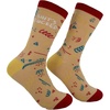 Sarcastic Womens Socks with Funny Sayings and Crazy Language for Girls | Funny Graphic Socks, Graphic Sock, Cool Sarcastic Sock, Stretchy and Soft, Novelty Socks(S is Fed)