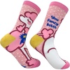 Sarcastic Womens Socks with Funny Sayings and Crazy Language for Girls | Funny Graphic Socks, Graphic Sock, Cool Sarcastic Sock, Stretchy and Soft, Novelty Socks(Fancy B)