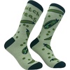 Sarcastic Womens Socks with Funny Sayings and Crazy Language for Girls | Funny Graphic Socks, Graphic Sock, Cool Sarcastic Sock, Stretchy and Soft, Novelty Socks(B Peas)