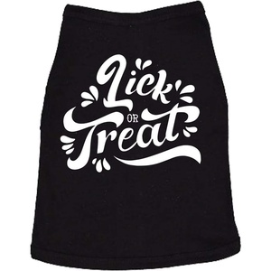 Dog Shirt Lick Or Treat Funny Halloween Trick Treat Tee for Pup Black XXL | Halloween Shirt For Dogs, Cool Dog Puppy TShirt, Calming Dog Tee, Soft Cotton Pet Apparel, Lightweight Tee for Pets, Sizes(XL)