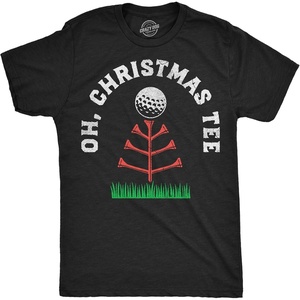 Mens Funny T Shirts Oh Christmas Tee Xmas Golfing Tee for Men | Funny T Shirts, Christmas Apparel for Men, Cool Golf Short Sleeve, Soft Cotton Blend, Novelty Tees for Guys