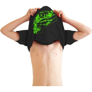 Youth Flip T Shirts Funny Childrens Tees with Unique Flip Design for Kids | Funny Children’s Apparel, Graphic Tops for Kid, Cool Flip Short Sleeve, Animal, Soft Cotton Blend, Novelty Tees for Kids(Raptor)