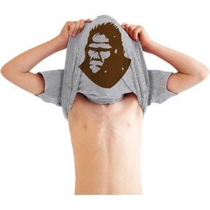 Youth Flip T Shirts Funny Childrens Tees with Unique Flip Design for Kids | Funny Children’s Apparel, Graphic Tops for Kid, Cool Flip Short Sleeve, Animal, Soft Cotton Blend, Novelty Tees for Kids(Squatch)