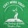 Mens Best Dad By Par T Shirt Funny Fathers Day Golf Tee | Funny T Shirts, Dad Joke Apparel for Men, Cool Golf Short Sleeve, Soft Cotton Blend, Novelty Tees for Guys(Heather Green – Under Par)