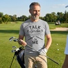 Mens Best Dad By Par T Shirt Funny Fathers Day Golf Tee | Funny T Shirts, Dad Joke Apparel for Men, Cool Golf Short Sleeve, Soft Cotton Blend, Novelty Tees for Guys(Light Heather Grey – Birdie)