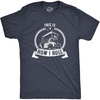Mens Best Dad By Par T Shirt Funny Fathers Day Golf Tee | Funny T Shirts, Dad Joke Apparel for Men, Cool Golf Short Sleeve, Soft Cotton Blend, Novelty Tees for Guys(Heather Navy – How I Roll)