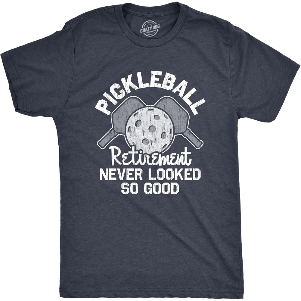 image:imageMens Funny Pickleball T Shirts Hilarious Pickleball Sports Tees for GuysRetirement