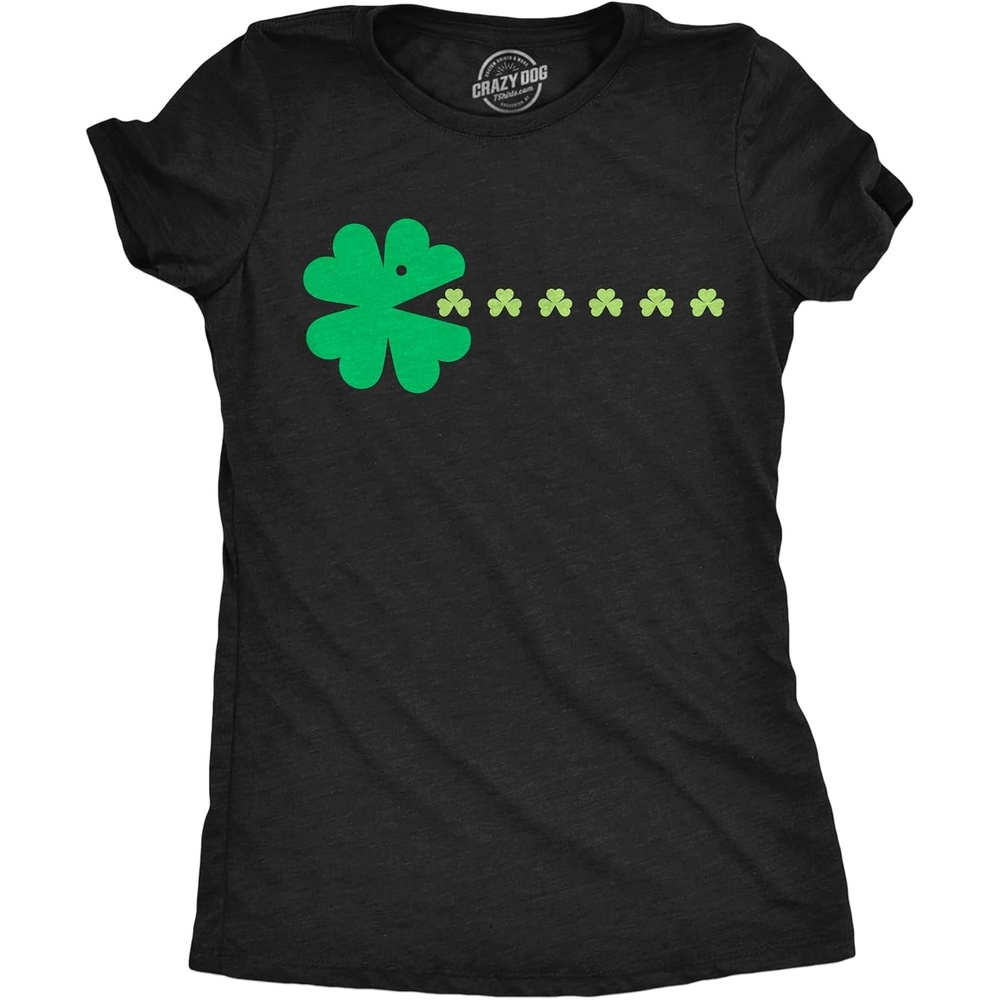 image:imageWomens Funny T Shirts St Paddys Gamer Sarcastic St Patricks Day Tee for Ladies