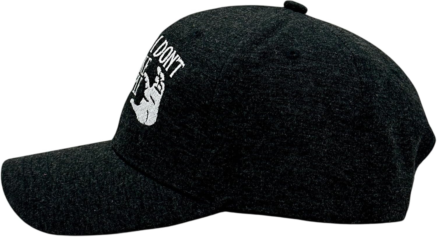 image:imageFunny Fishing Hat I Fish So I Dont Choke People White Text Cap Adjustable Cotton Baseball Hat for Men and Women Novelty Sarcastic Fisherman Cap for Anglers and Outdoor Enthusiasts Funny