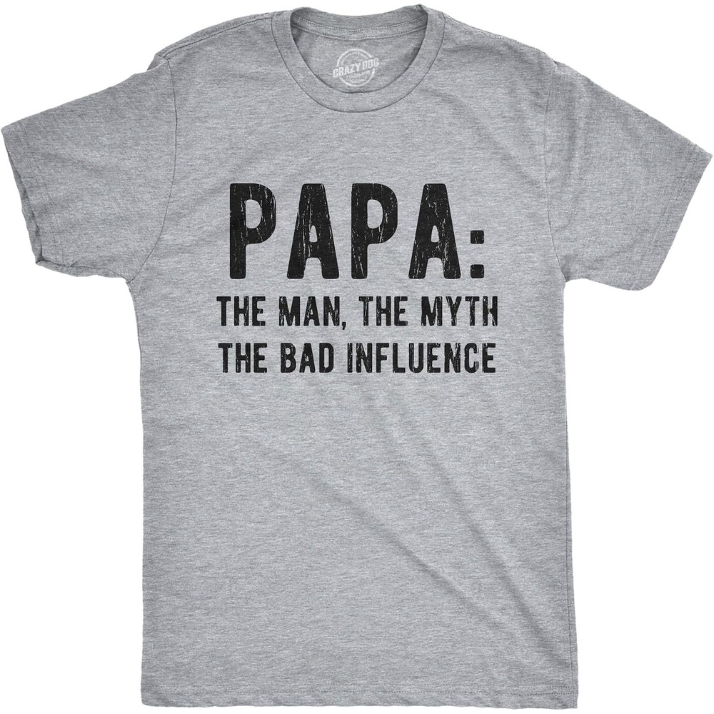 image:imageFunny Dad T Shirts Sarcastic Husband Tees Joke Humor for Father Funny T Shirts Dad Joke Apparel for Men Cool Mechanic Short Sleeve Soft Cotton Blend Novelty Tees for GuysPapa Legend
